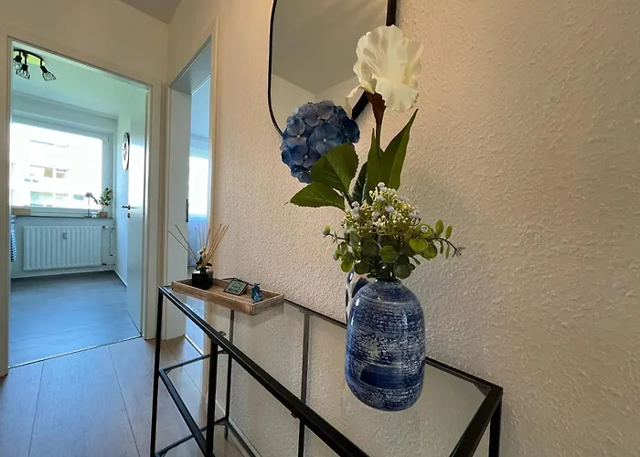 公寓 W&d Living - Kleines Italien Mit Parkplatz Und Balkon 策勒